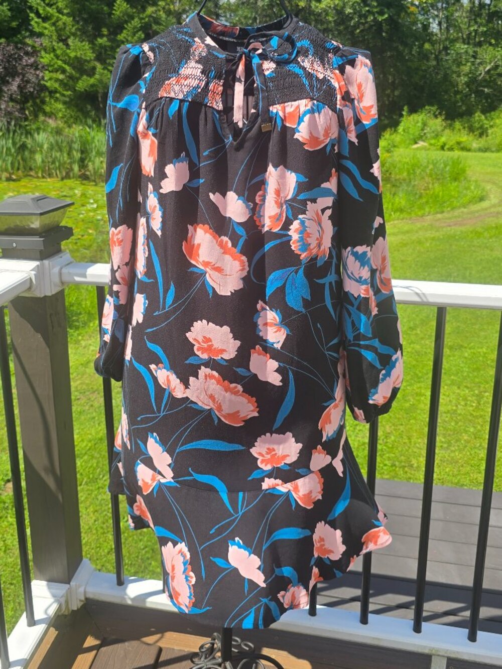 Maeve Ragonda Tunic floral print dress, size 4, EUC